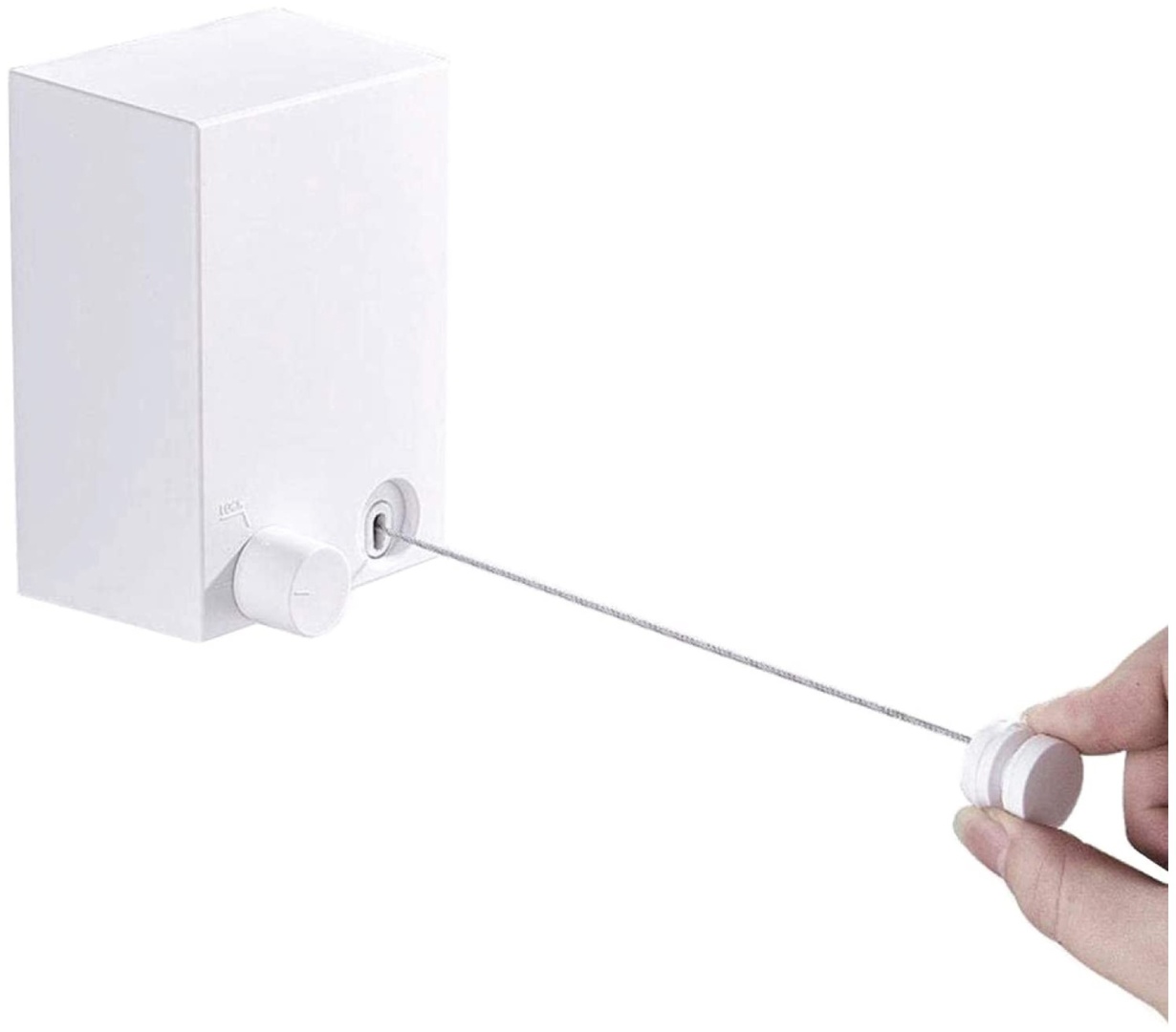 Сушилка настенная, потолочная Wellamart 87x177x60 см, кол-во уровней: 1, пластик