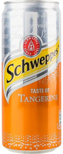 Schweppes газированный напиток мандарин 0.45 л