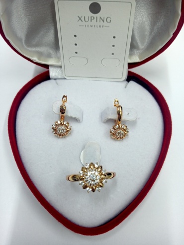 Набор Xuping Jewelry титан, иолит