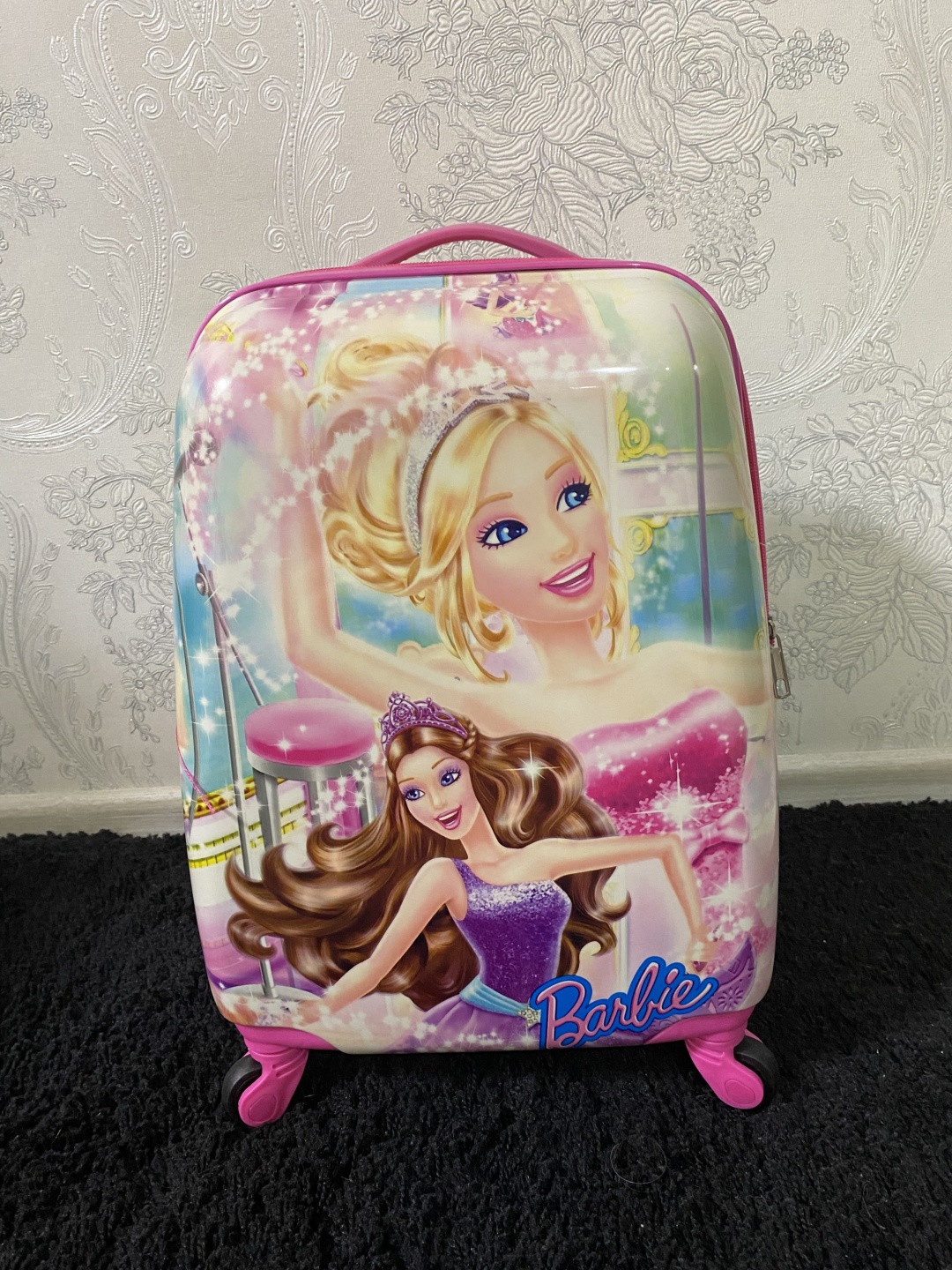 Чемодан Barbie пластик 27 л мультиколор
