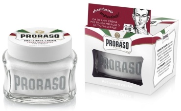 PRORASO Зелёный Чай и Овёс крем до бритья 100 мл