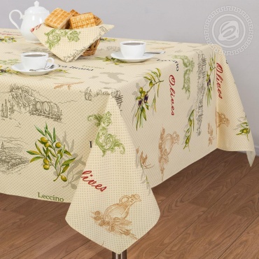 Скатерть АРТ Дизайн 220x145 см, хлопок, 1 шт