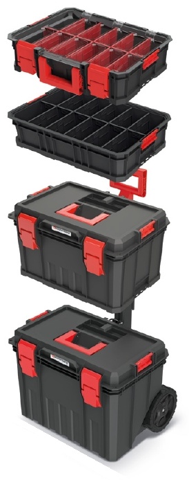 Prosperplast ящик для инструментов 35x53x95 см, пластик