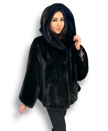 Шуба Europa Furs черный