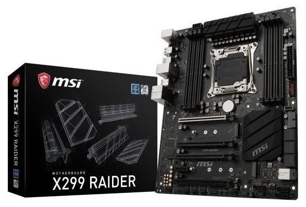Материнская плата MSI X299 RAIDER ATX