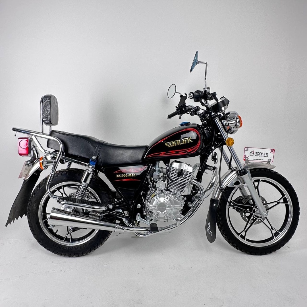 Мотоцикл Sonlink SL200-M10 черный, красный