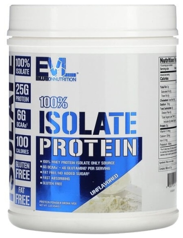 EVLution Nutrition 100% Isolate Protein 454 г