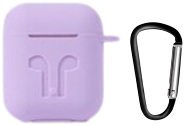 Чехол для Apple AirPods, AirPods 2 фиолетовый