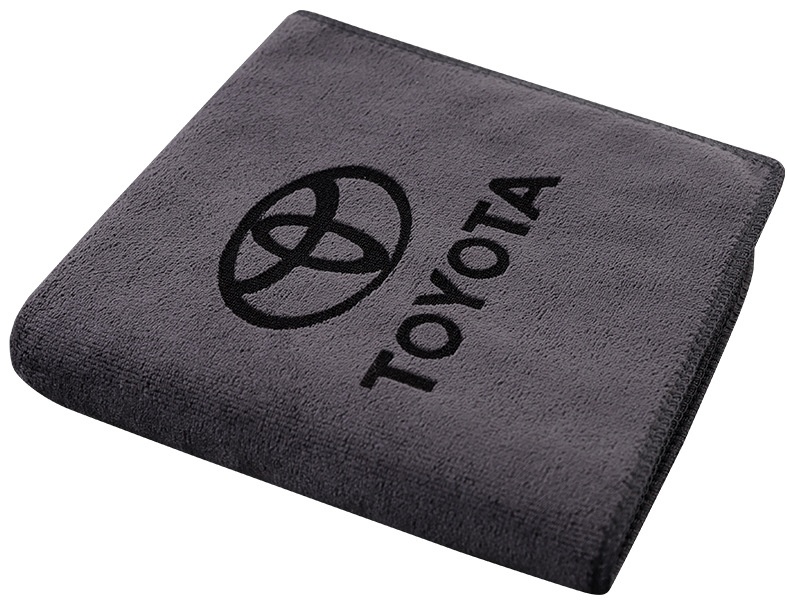 Тряпка для зеркал и стекол Toyota 1 шт, микрофибра