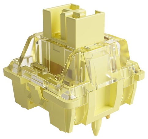 Переключатели Akko Cream Yellow v3 pro желтый