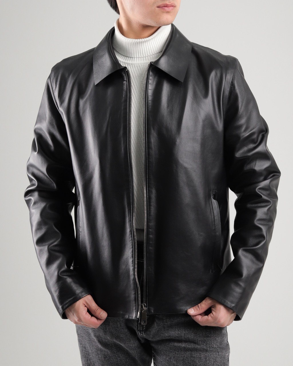 Купить Кожаная куртка TAMINA 4661-black-52 черный 52 в Алматы – Магазин ...