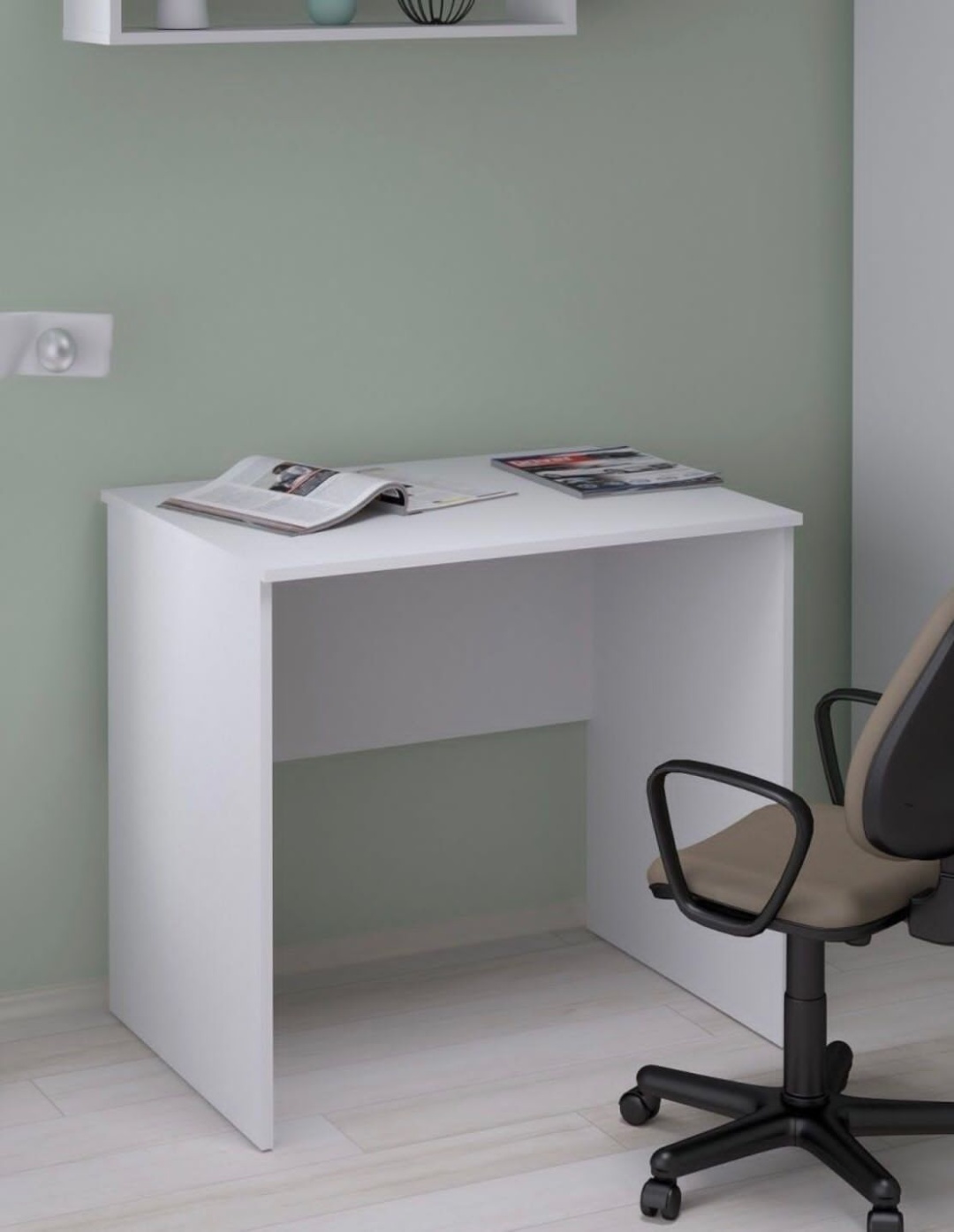 Стол письменный ILMER 74IM, 75х45x75 см, белый