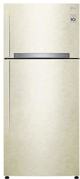 Холодильник LG GN-H702HEHL бежевый