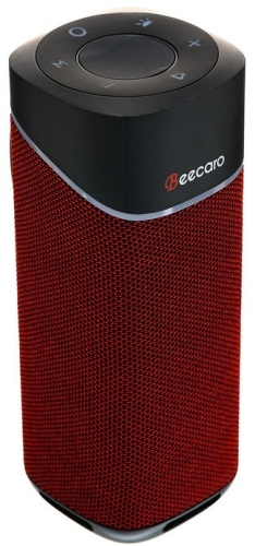 Портативная колонка Beecaro GF403 красный, бордовый