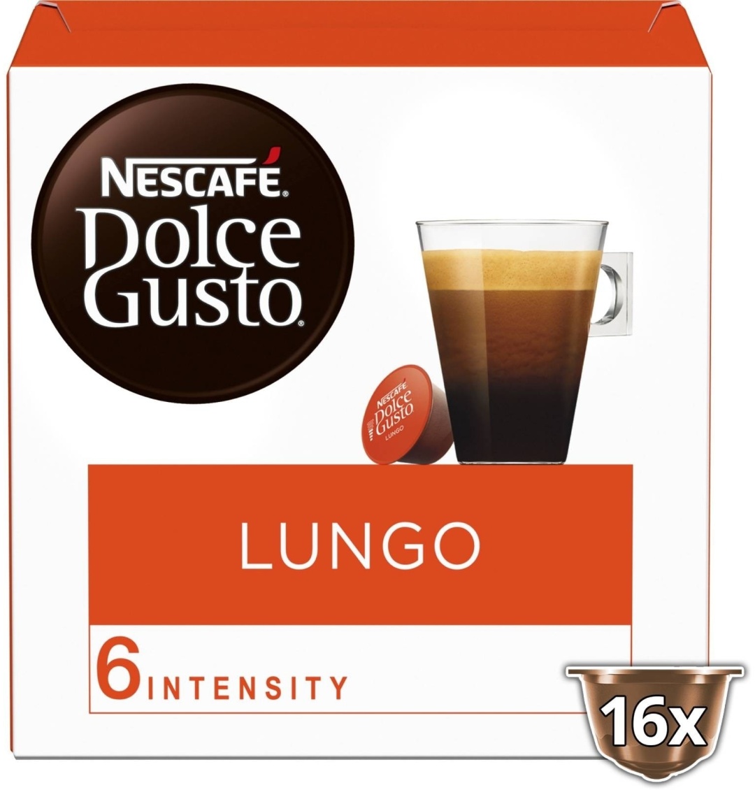 Купить Капсулы кофе NESCAFE Lungo 16 шт в Алматы – Магазин на Kaspi.kz