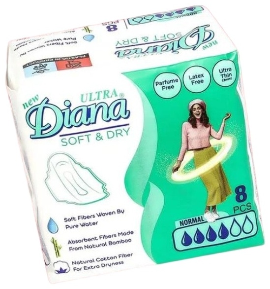 Diana прокладки Ultra Soft Dry Normal 24 шт