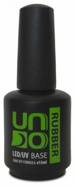 UNO базовое покрытие Rubber base прозрачный глянцевое 15 мл