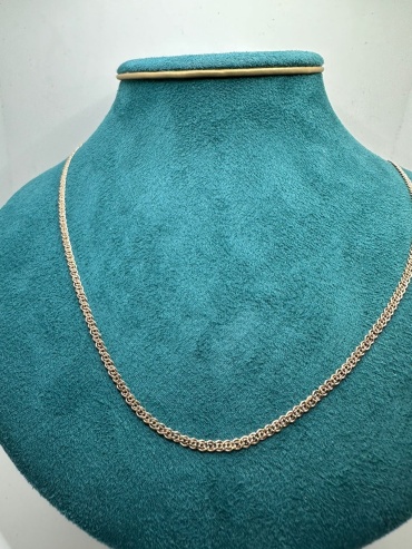 Aizhan Gold Gold0332 длина 50.55 см, вес 2.6 г золото, плетение нонна