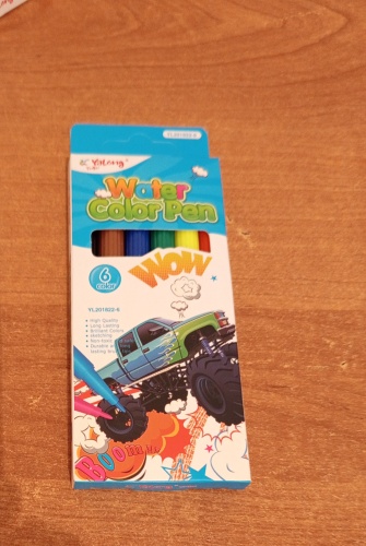 Фломастер Yalong 6 шт