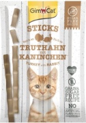 GimCat Sticks палочки индейка, кролик 20 г