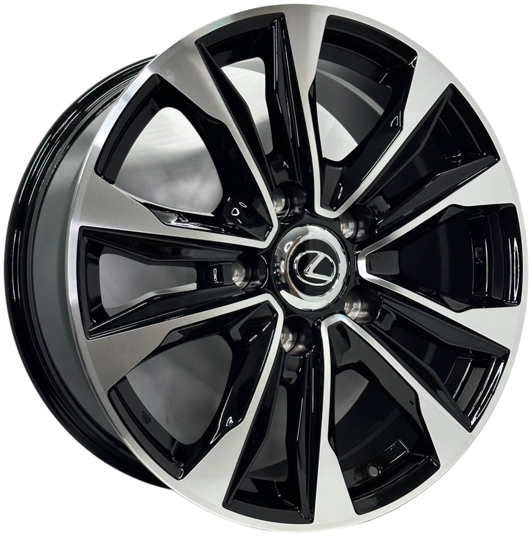Yixing 869WW 8.5x20/5x150 D110.1 ET45 4 диска черный, серебристый