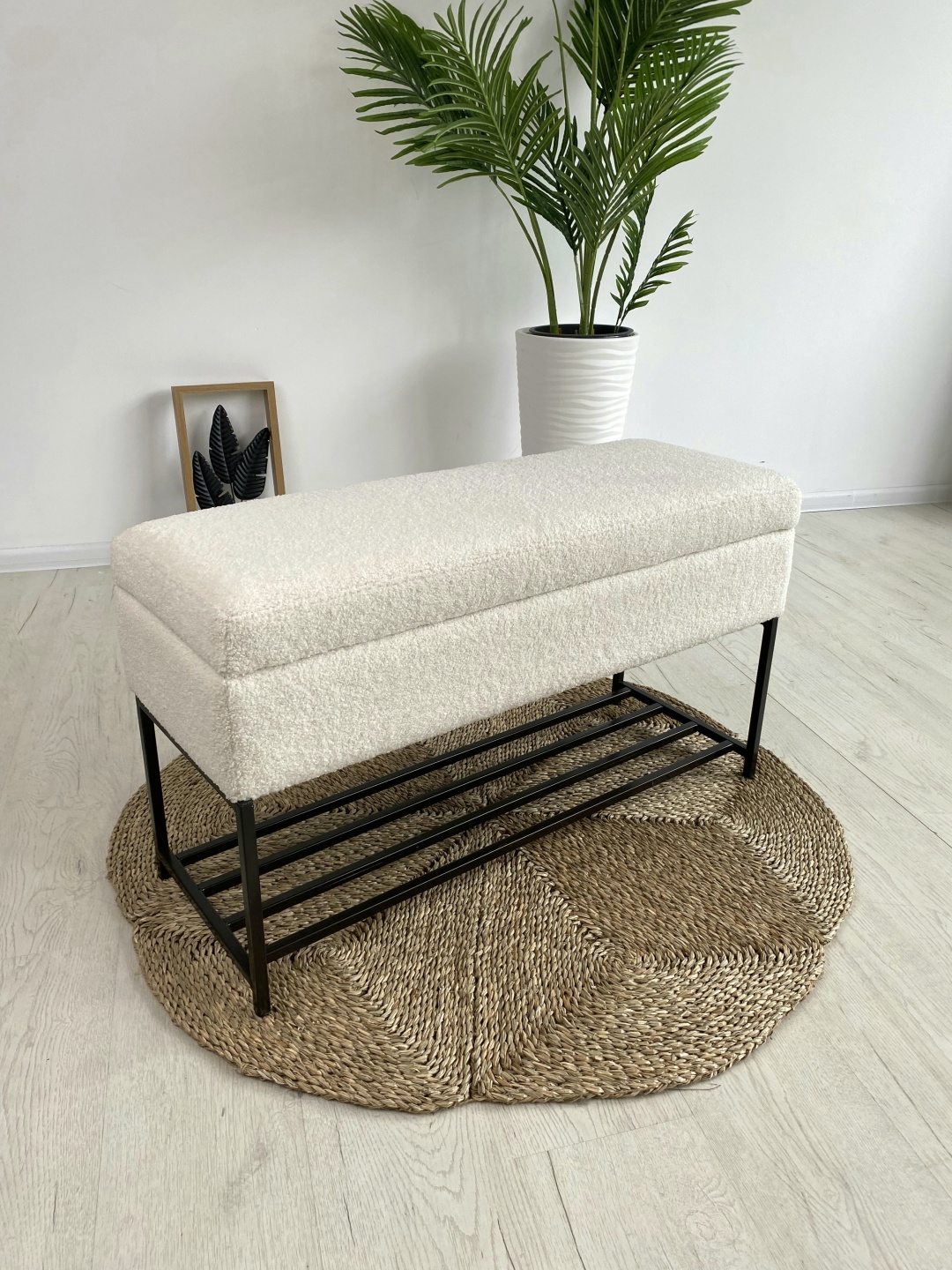 Купить Банкетка-обувница Uyde style 004 Wt,09, 88x33x45 см, черный ...