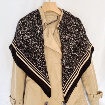 Платок FASHION хлопок, вискоза 90 x 90 см