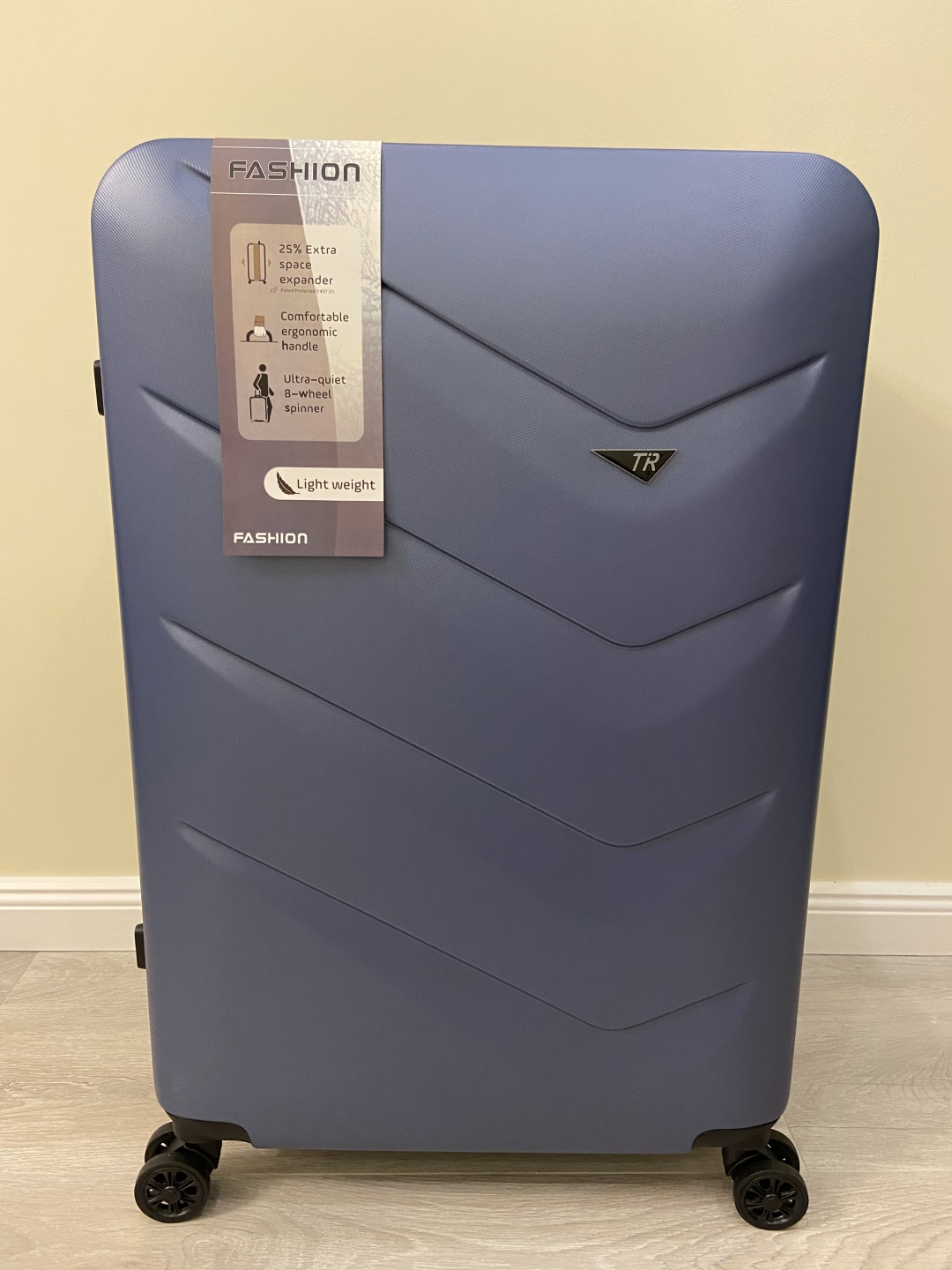 Чемодан De Long 880 поликарбонат 105 л синий
