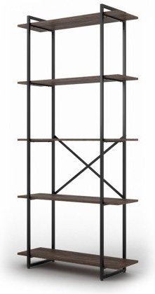 Лофт, 92x34x196 см, темно-коричневый