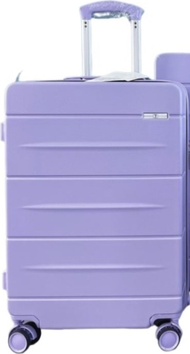 Чемодан LStar Longstar11 ABS-пластик 67 л фиолетовый
