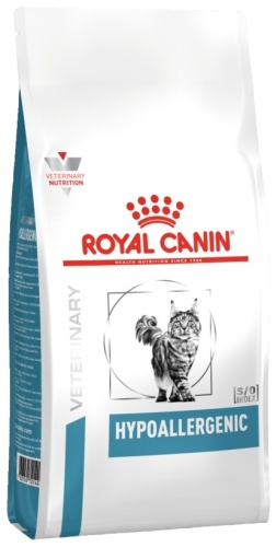 Royal Canin Hypoallergenic при пищевой аллергии злаки 2.5 кг