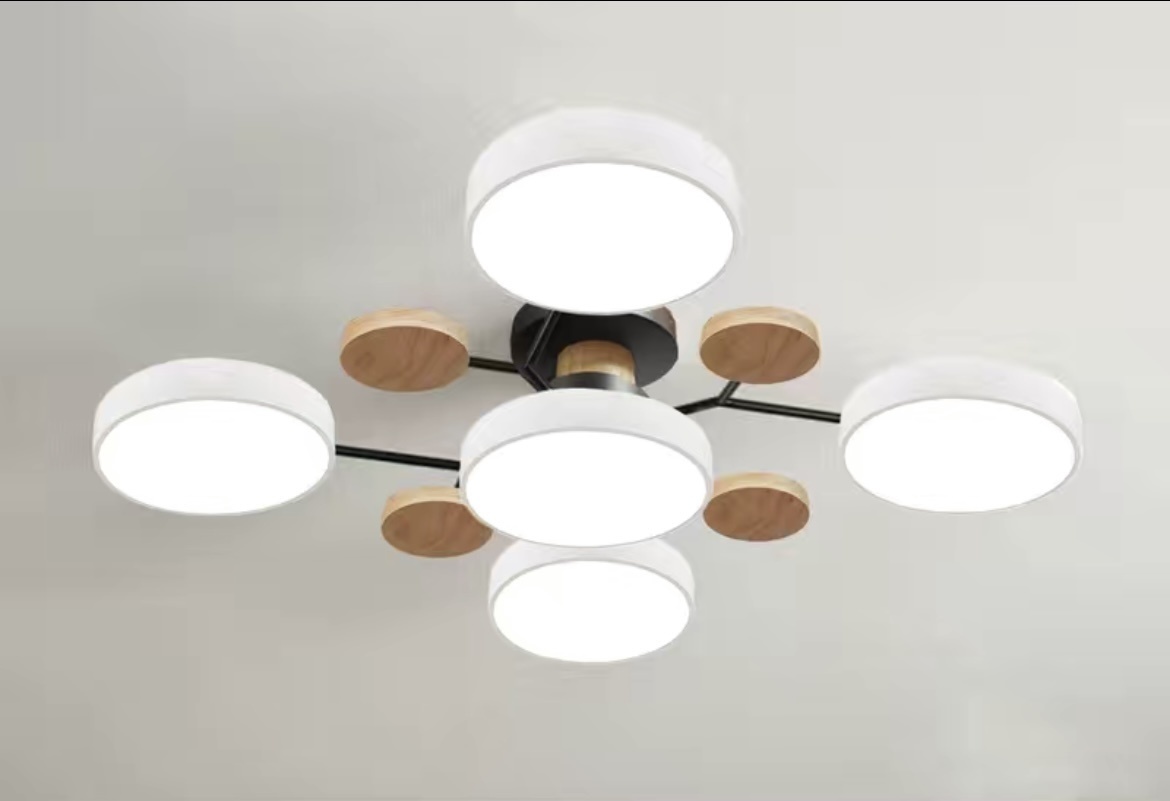 Люстра потолочная LED, кол-во ламп: 5 шт