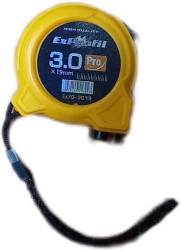 ExProfil рулетка строительная 05062024, 3 м х 19 мм
