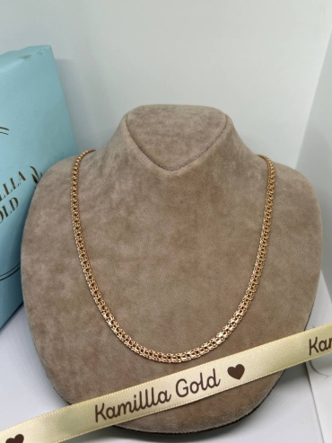 KAMILLLA GOLD 758999077765 длина 55 см, вес 5.89 г золото, плетение бисмарк