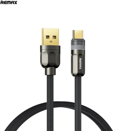 Кабель Remax USB 2.0 (F), USB TypeC (M), 1 м, RC-C065 черный
