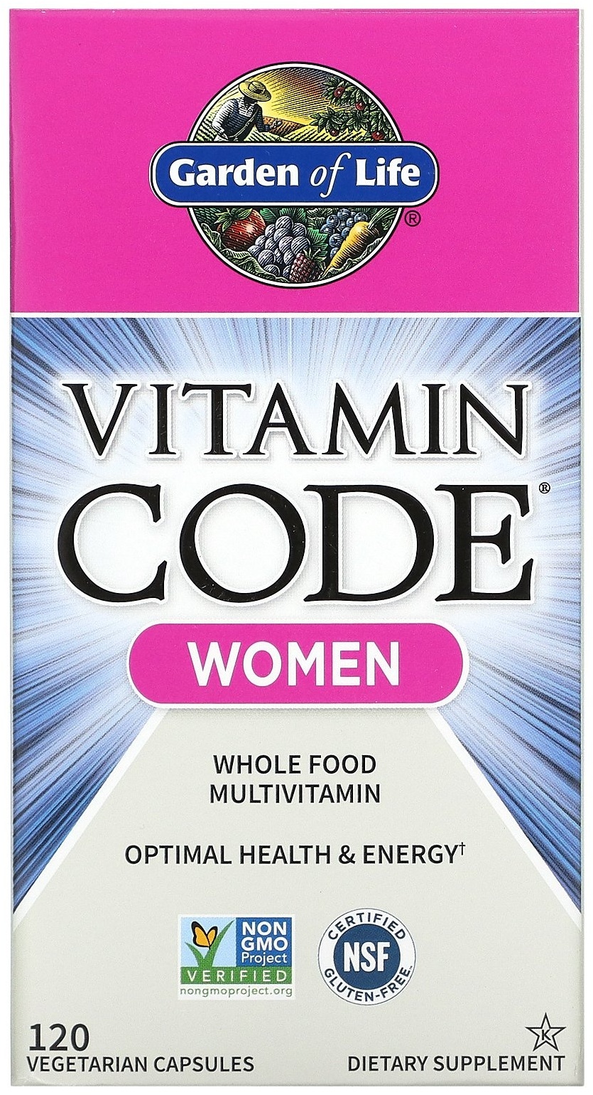 Купить Garden of Life мультивитамины Vitamin Code Women 120 капсул в ...