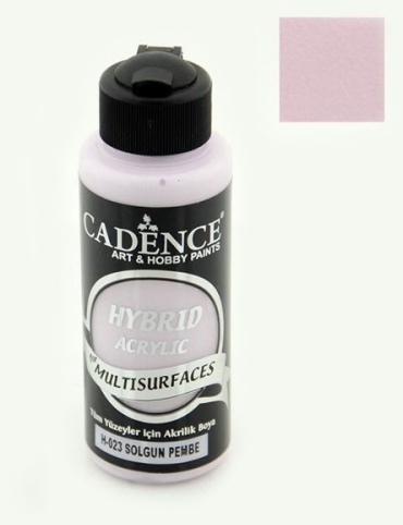 Акриловые CADENCE Краска гибридная H-023, Выцветший розовый Выцветший розовый 1 шт 120 мл