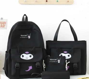 Комплект Kuromi нейлон, полиэстер черный, мультиколор