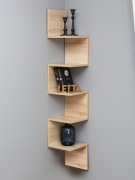 Полка Letta 23, 25х25x138.8 см, светло-коричневый