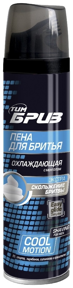 ТимБриз Охлаждающая с ментолом пена для бритья 200 мл