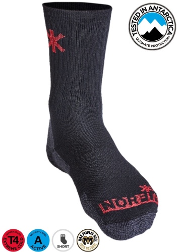 Носки NORFIN 1 пара черный 42-44