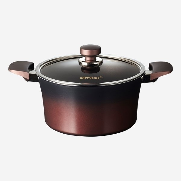 Кастрюля 4.5 л, Happycall IH Titanium Pot алюминий