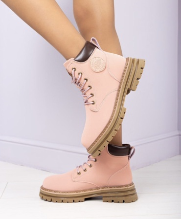 Ботинки Fashion розовый