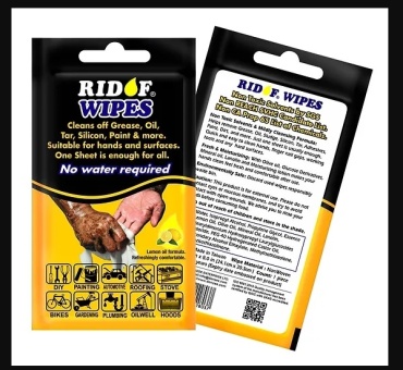 Влажные салфетки RIDOF WIPES 1 шт