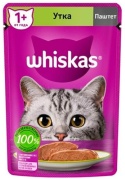 Whiskas Паштет с уткой паштет утка 75 г 1 шт