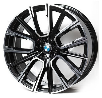 Kipardo H3074F 8.5x20/5x112 D66.5 ET25 4 диска черный, серебристый