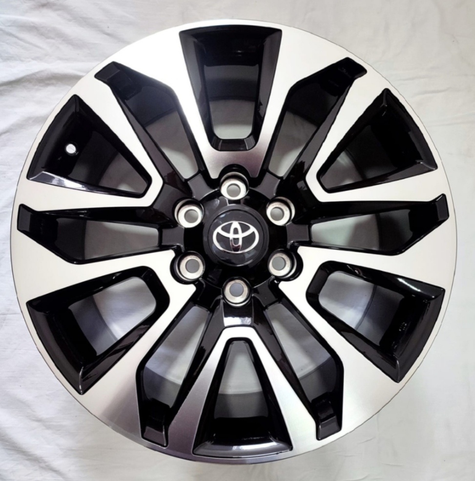 Absolute Auto Toyota 877 8.5x20/6x139.7 D106.1 ET25 4 диска черный, серебристый