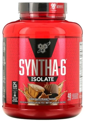 BSN Syntha-6 Isolate шоколад, арахис 1820 г