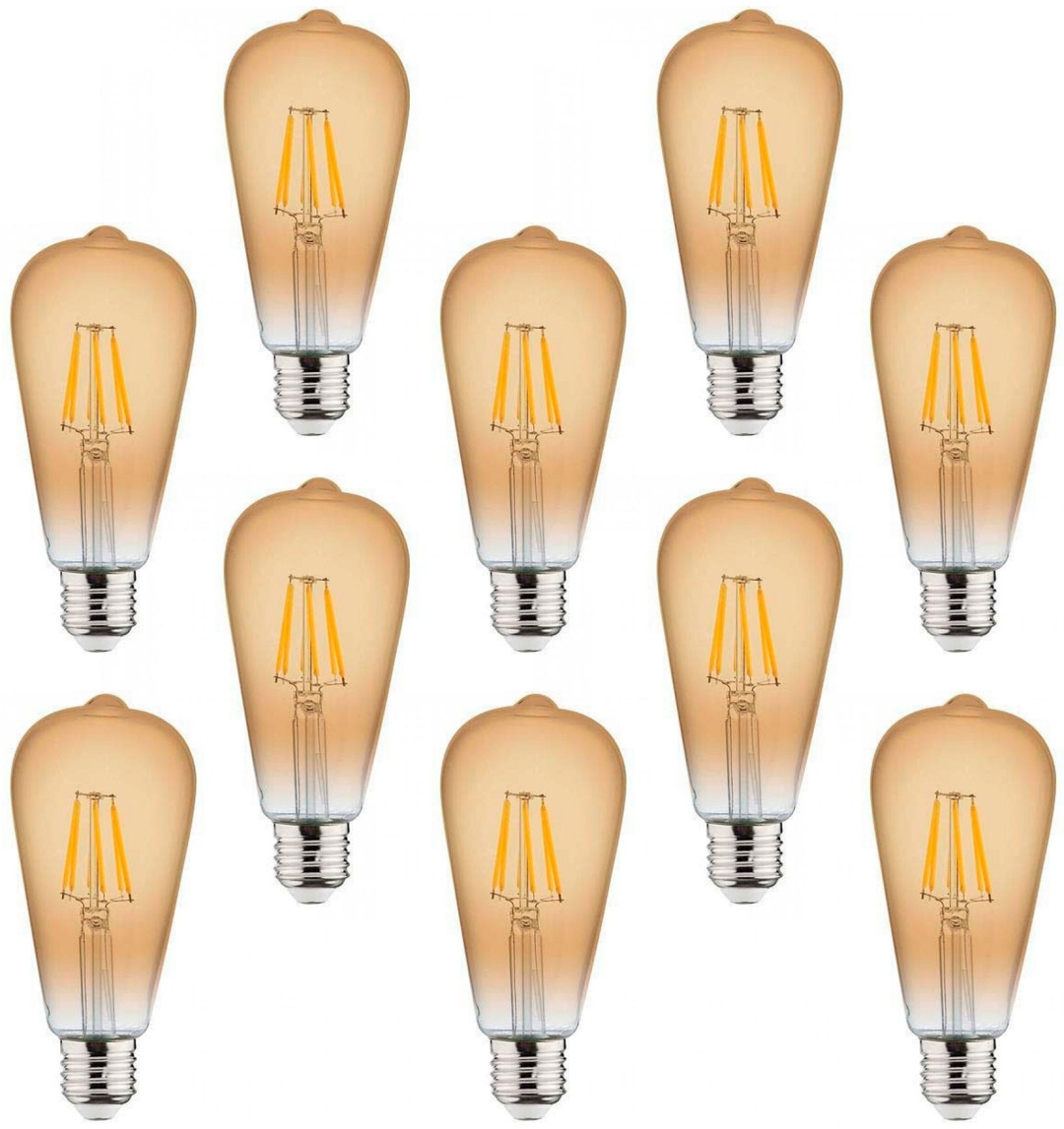 Horoz Electric 6W E27, светодиодная, теплый белый