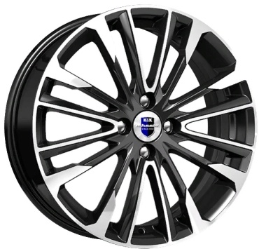 K&K Сильверстоун 6.5x17/4x98 D58.5 ET35 4 диска черный, серебристый